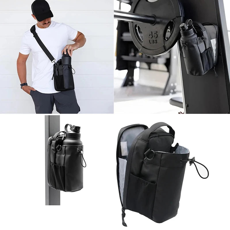 Magnetic Water Bottle Pouch – Cup Holder with Strong Magnet - SmartPursue™