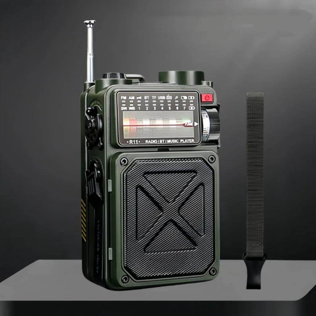 Hand-Crank Generator & Solar Power Bank - SmartPursue™