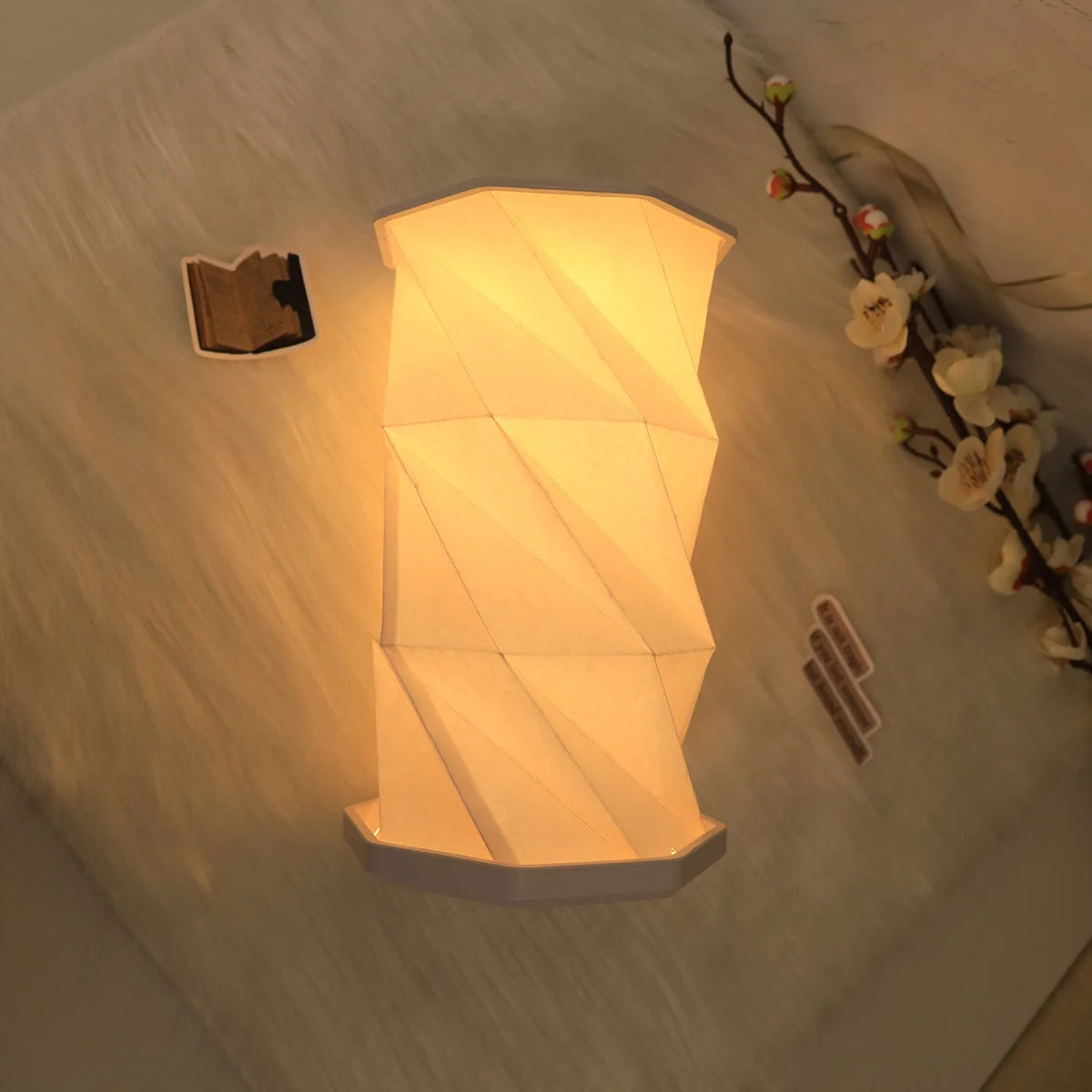 Rotating LED Book Light – Foldable Night Lamp for Bedroom Decor - SmartPursue™