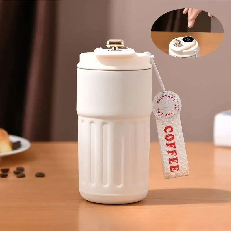 LED Display Smart Thermos Bottle – Hot & Cold Flask - SmartPursue™