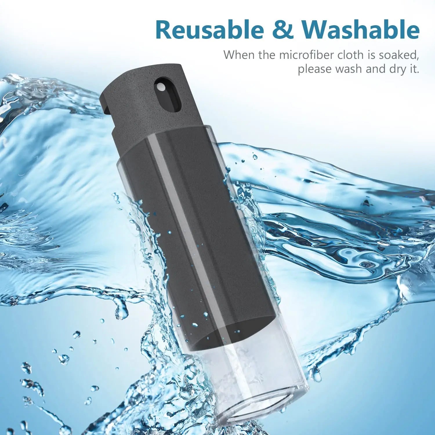 ✨ 2-in-1 Microfiber Screen Cleaner & Spray Bottle SmartPursue™