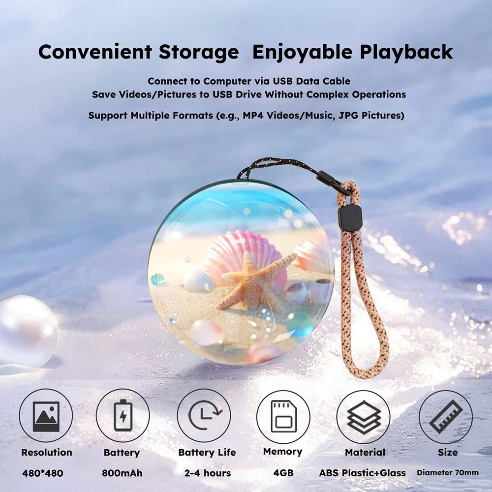 🔮 3D Crystal Ball Digital Video Album Diversi Fusion™