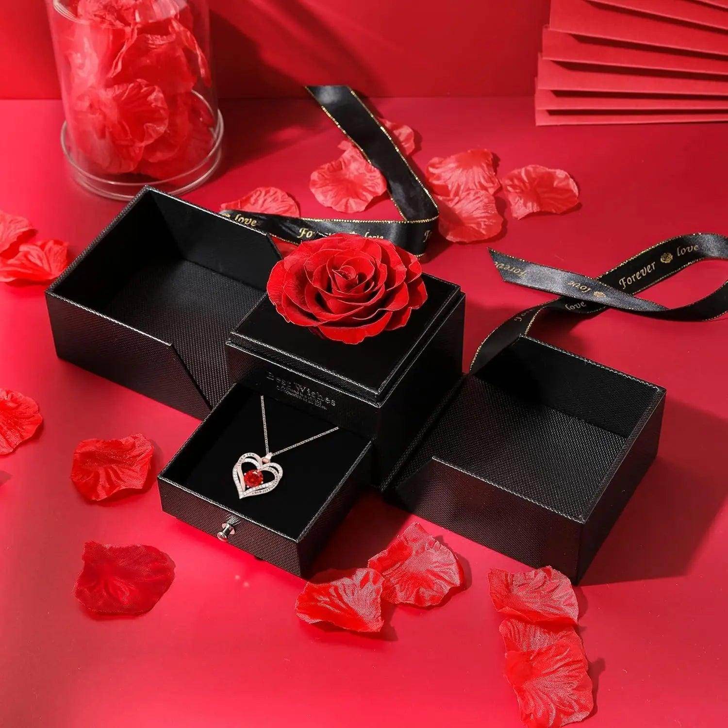 Luxurious Rose Gift Box Necklace - SmartPursue™