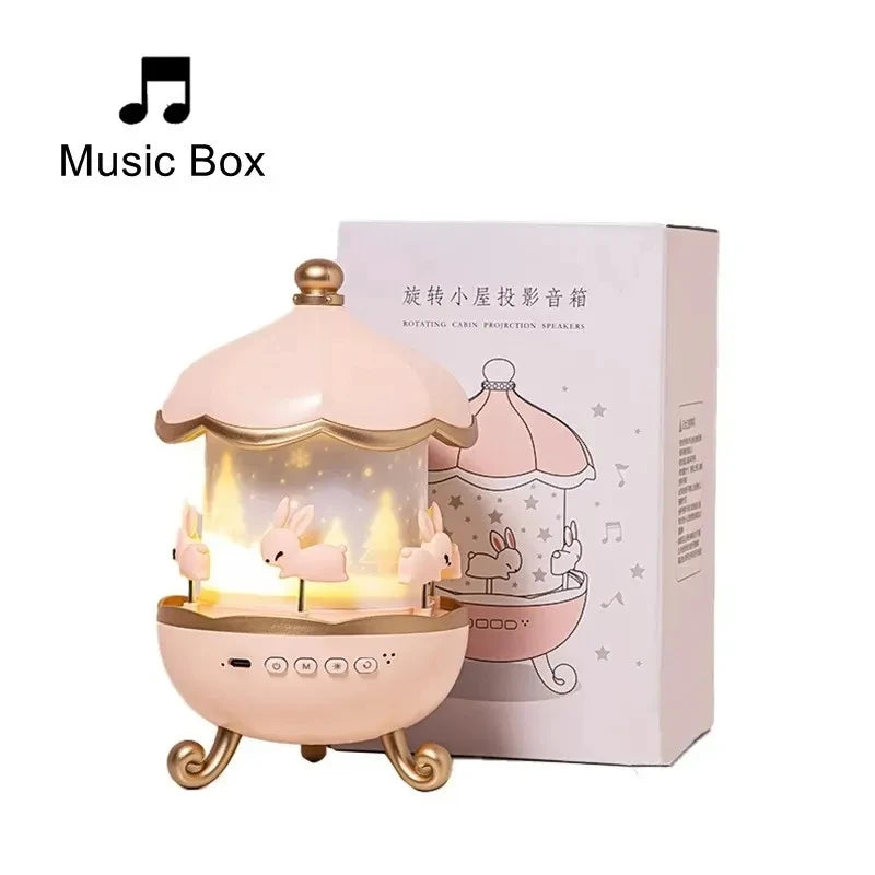 🌙 Kids Night Light Projector – USB Rechargeable LED Lamp SmartPursue™