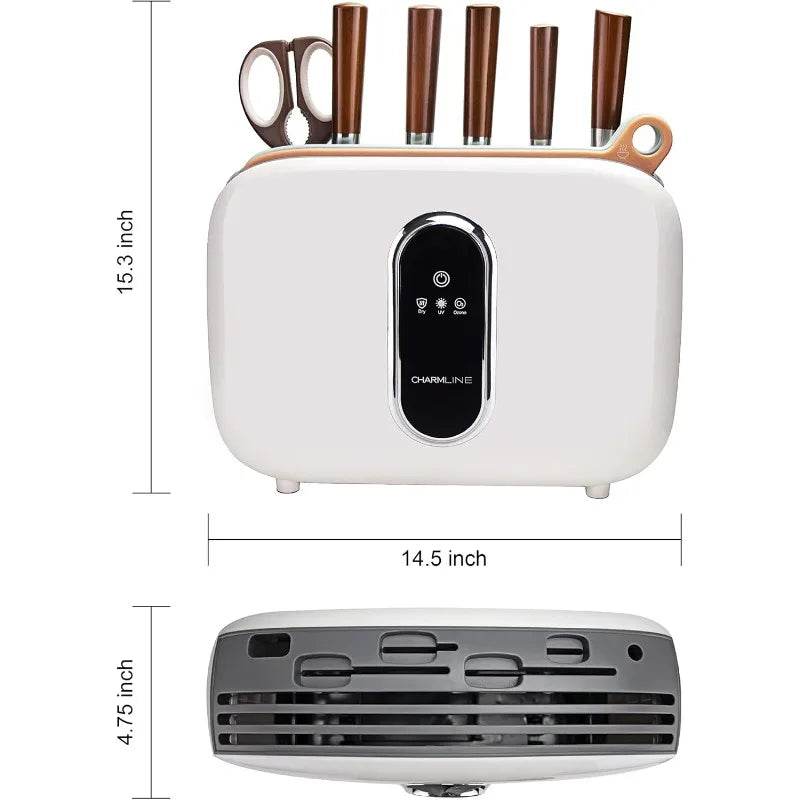 Smart Cutting Board Set with Knife Holder - SmartPursue™