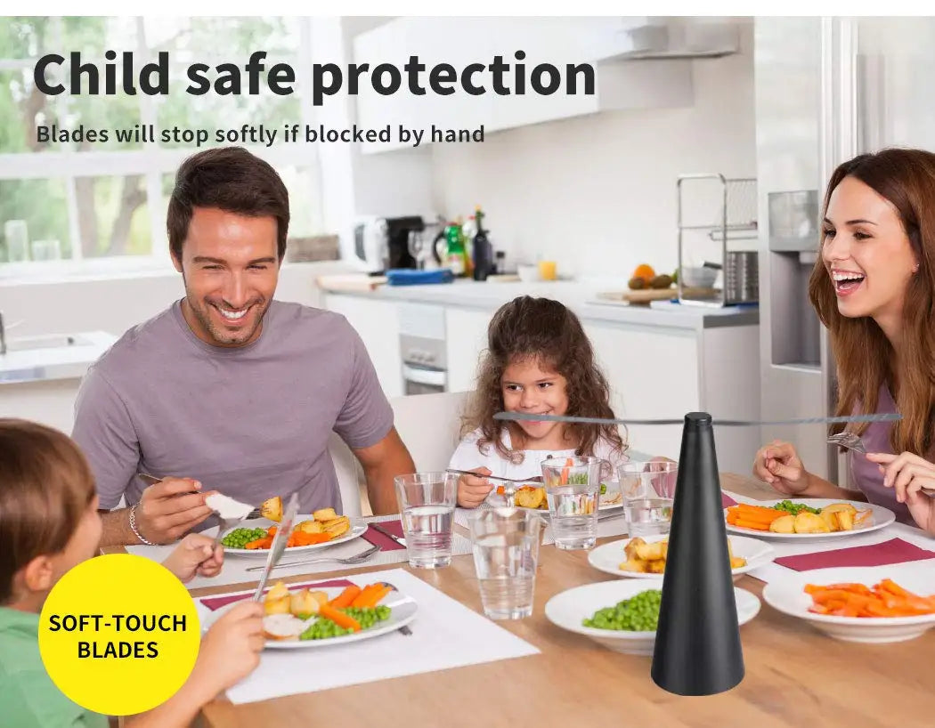 🪰 Fly Repeller Table Fan – Portable USB or Battery Powered Insect Repellent Fan SmartPursue™