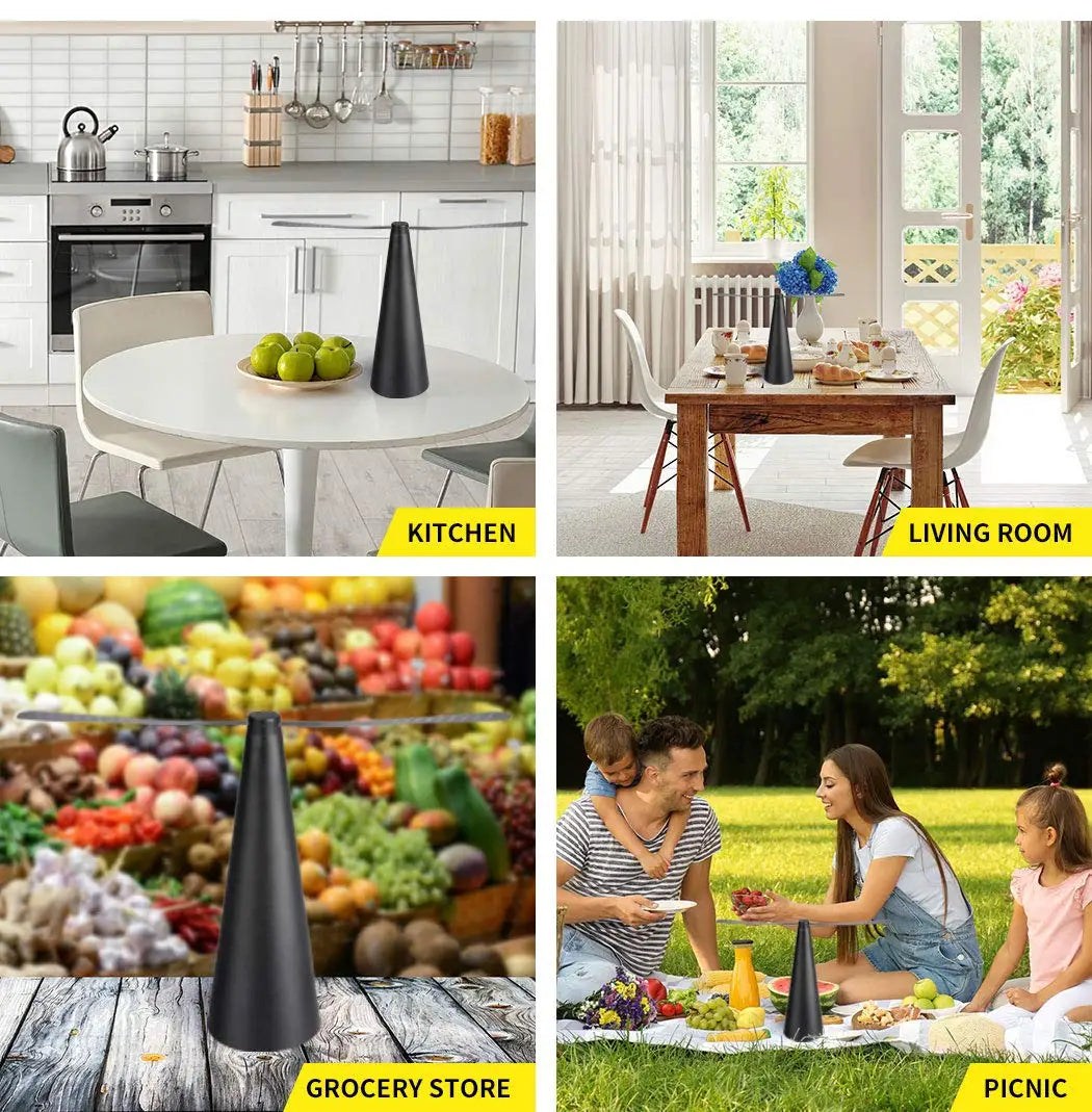 🪰 Fly Repeller Table Fan – Portable USB or Battery Powered Insect Repellent Fan SmartPursue™