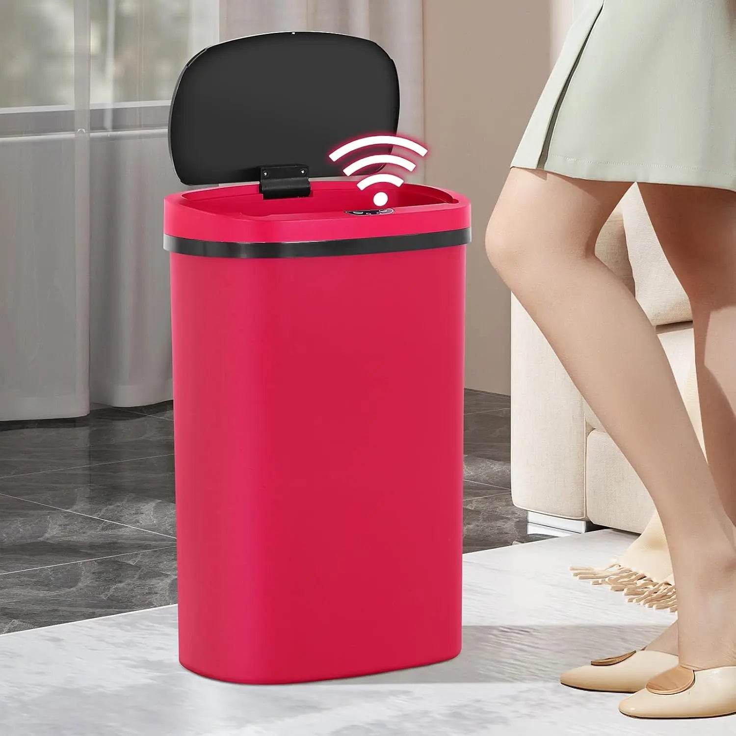 Motion Sensor Trash Can – Hands-Free, Hygienic & Stylish - SmartPursue™