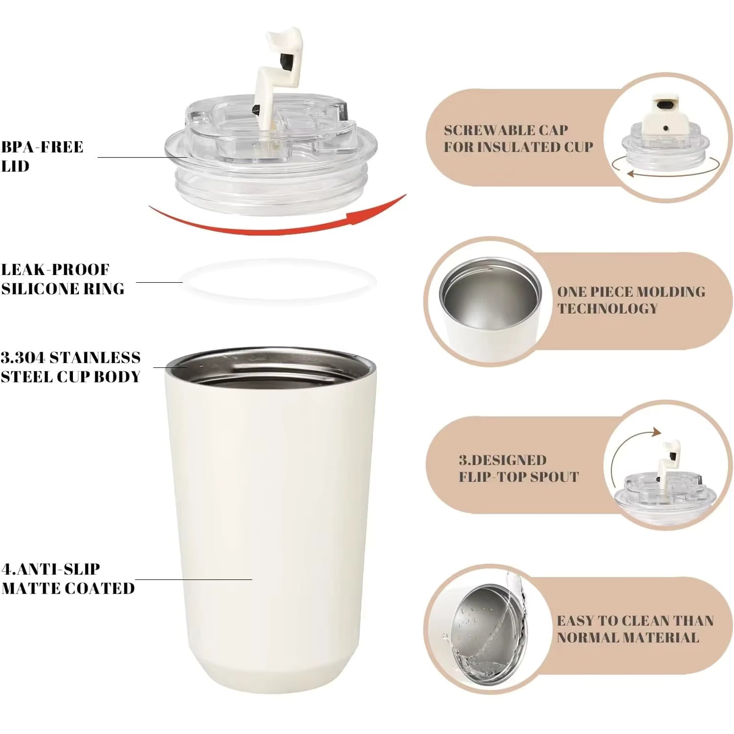 Thermosfles Water Bottle Travel Mug Travel & Portable Gadgets