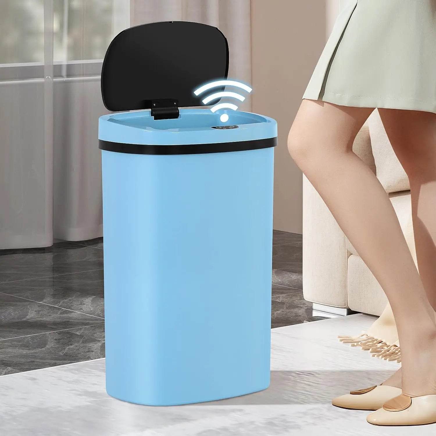 Motion Sensor Trash Can – Hands-Free, Hygienic & Stylish - SmartPursue™