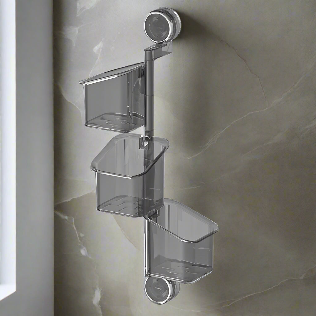 🧼 Wall-Mounted Rotatable Storage Basket Smart Kitchen & Home