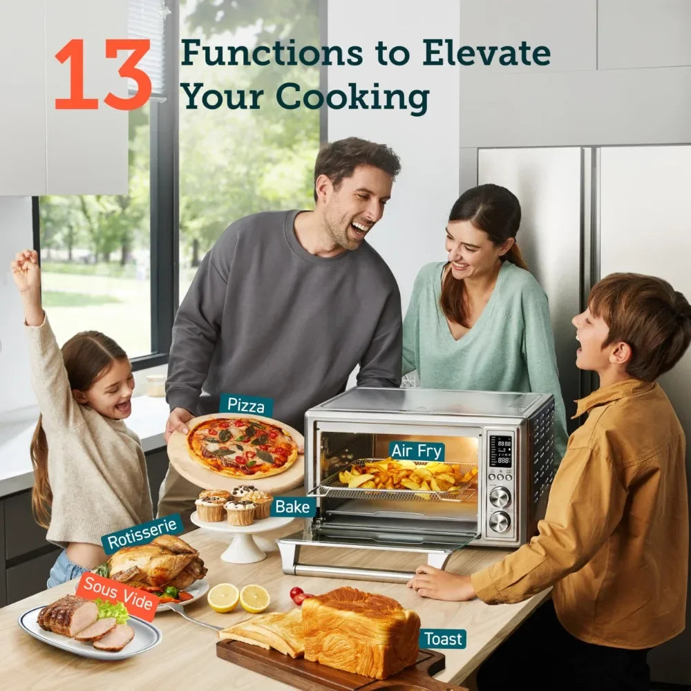 13-in-1 Air Fryer Toaster Oven Combo – Ships in 48H from the US - SmartPursue™