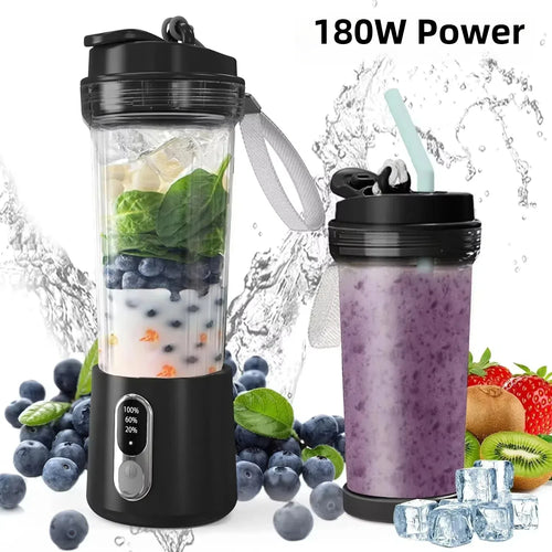 180W USB Rechargeable Portable Blender - SmartPursue™