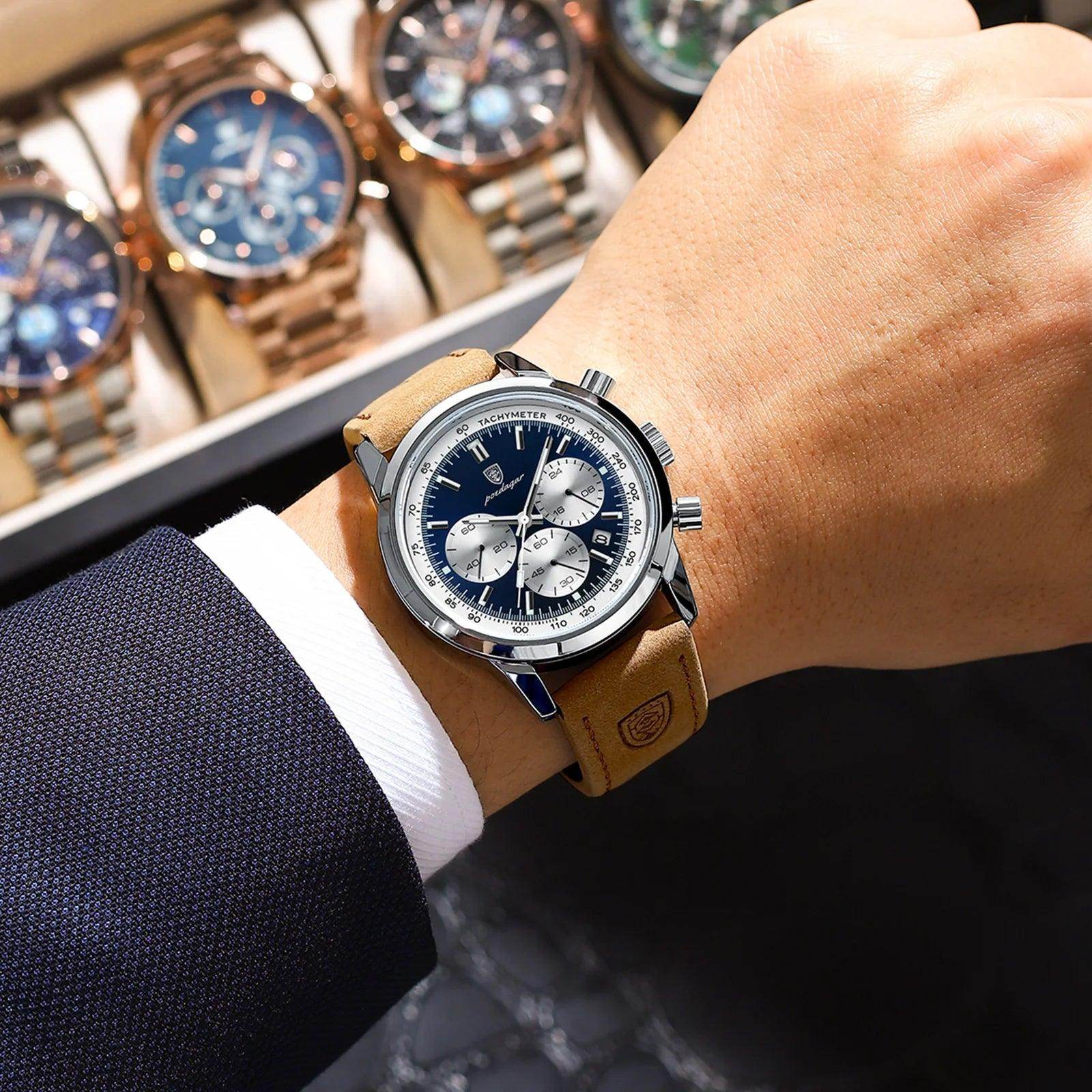 Luxury Mens Watch High Quality Waterproof Men's Wristwatch - SmartPursue™