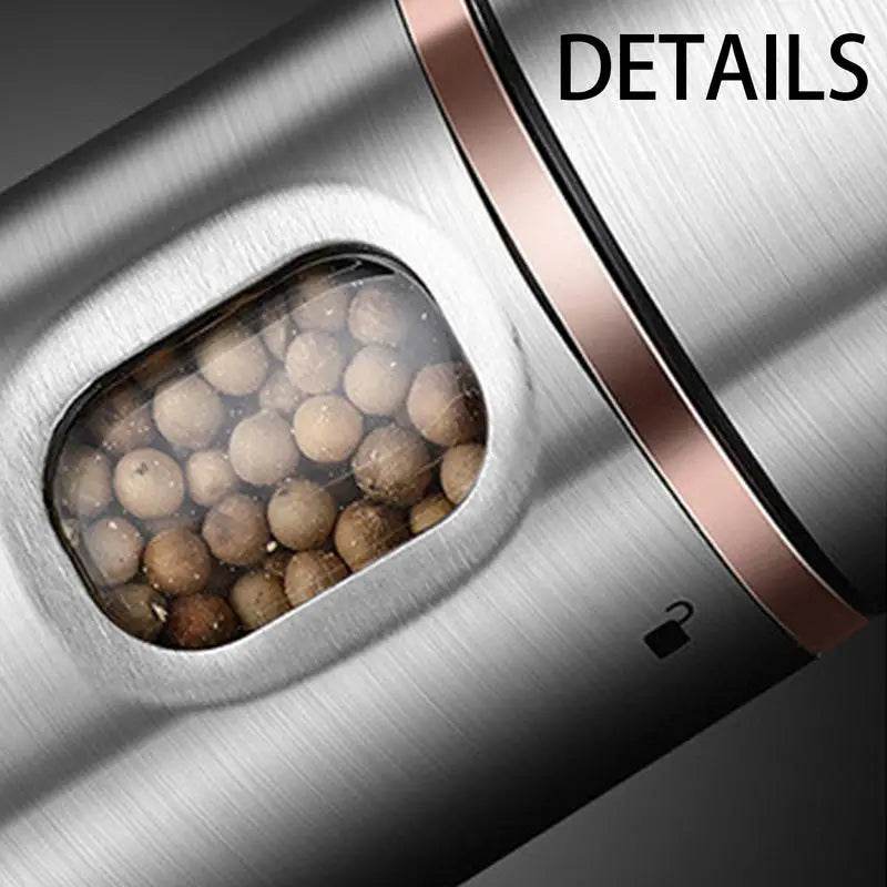 Battery-Powered Electric Salt and Pepper Grinder - SmartPursue™