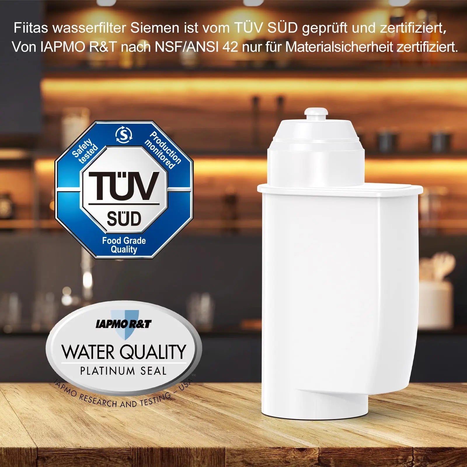 Water Filter Cartridge for Siemens EQ6 EQ9 Coffee Machines - SmartPursue™