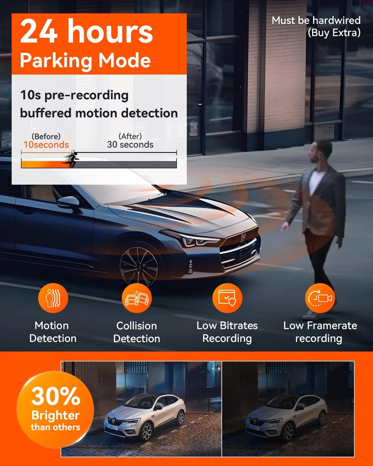 4CH WiFi Dash Cam – 360° Full HD Coverage with Night Vision & GPS - SmartPursue™