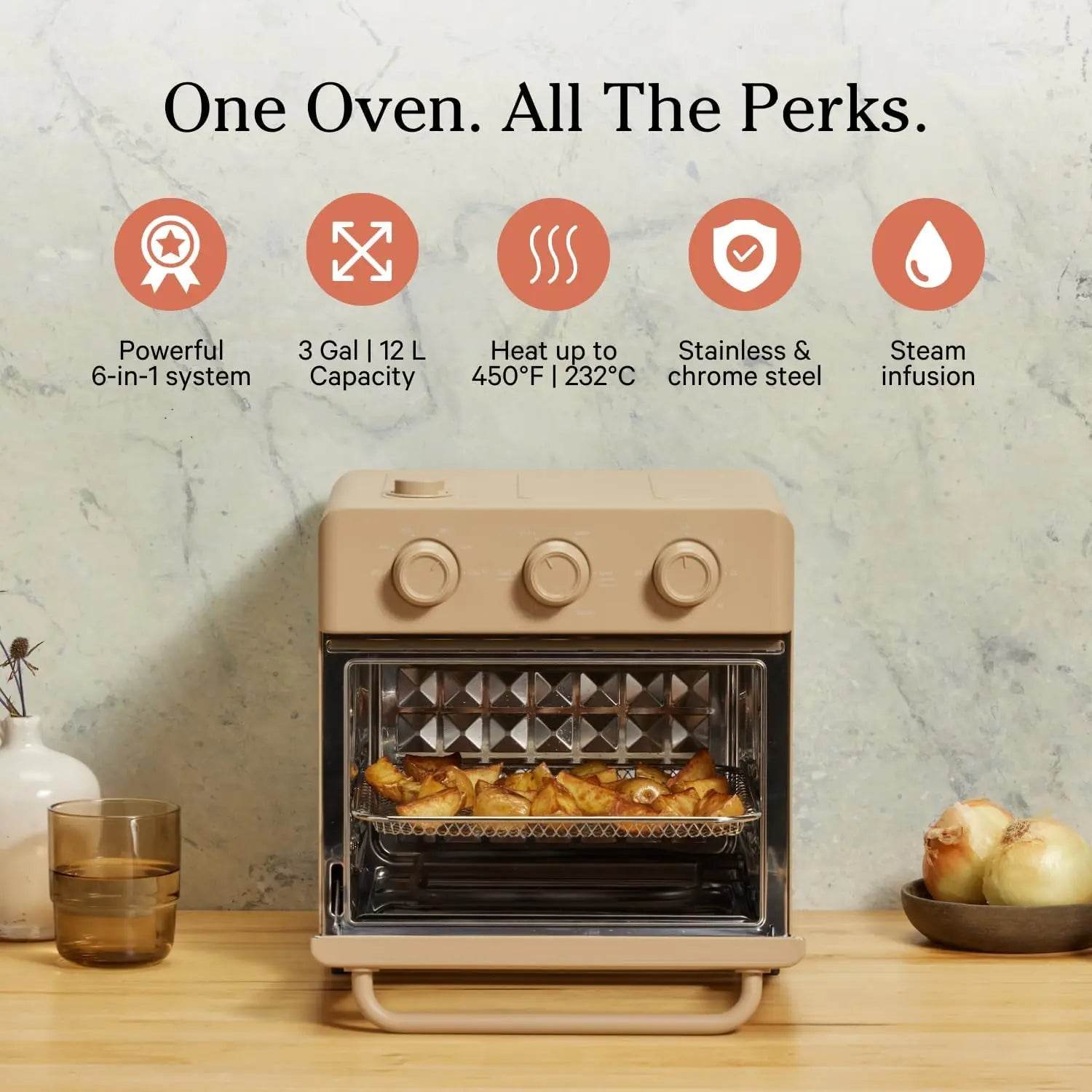 Wonder Oven 6-in-1 Air Fryer & Toaster Oven - SmartPursue™