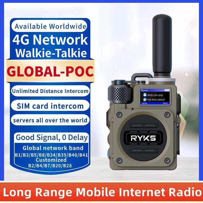 Mobile Walkie Talkie - Long-Range SIM Card Radio - SmartPursue™