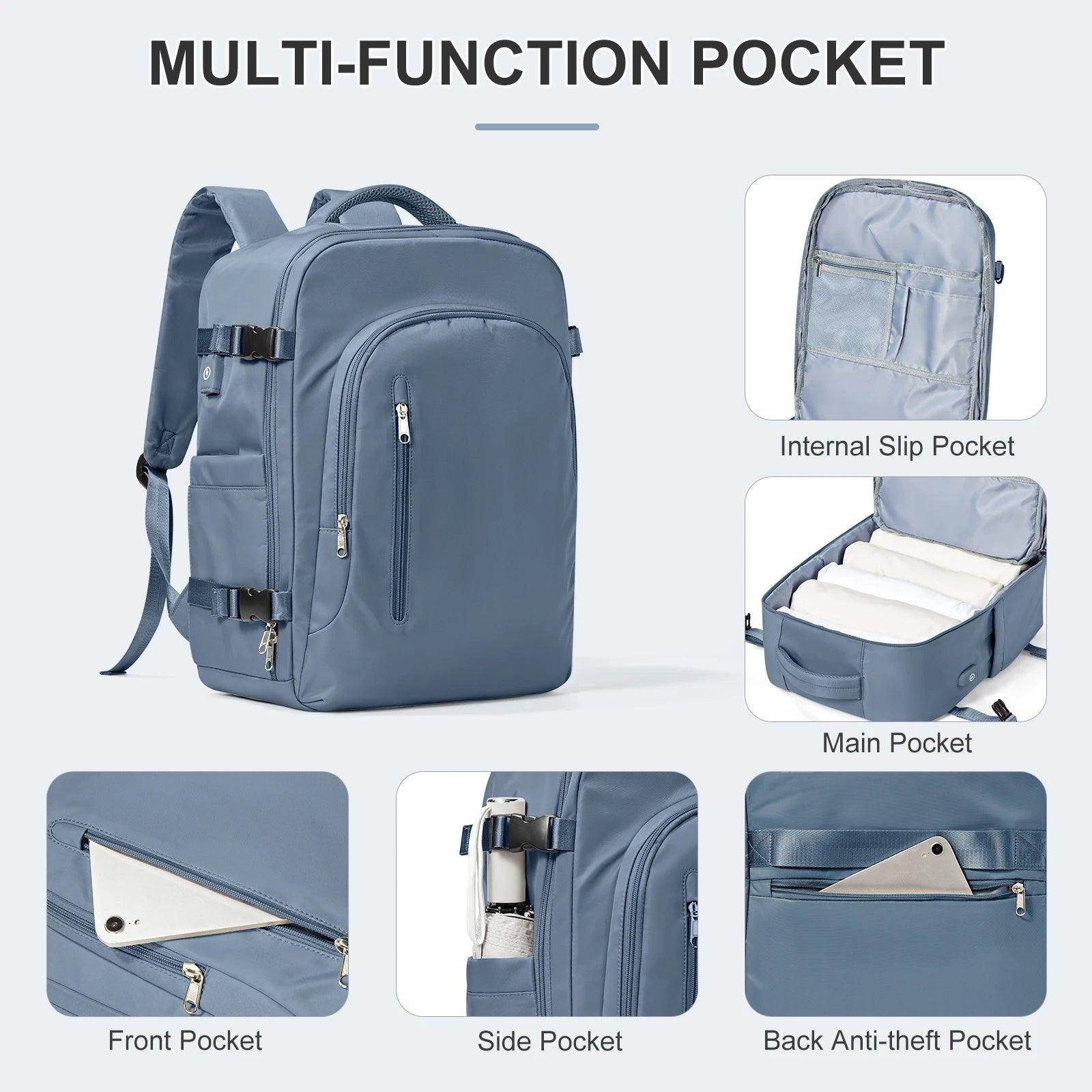 Travel Backpack Carry-Ons Cabin Backpack - SmartPursue™