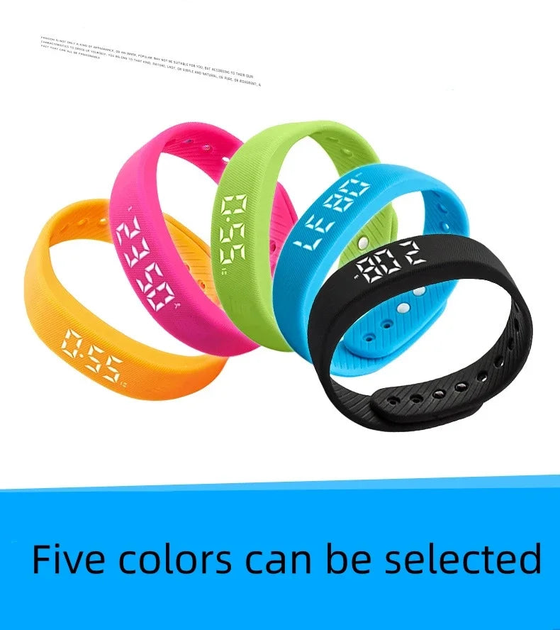 LED Digital Smart Bracelet Vibrating Alarm Clock Waterproof Clock - SmartPursue™