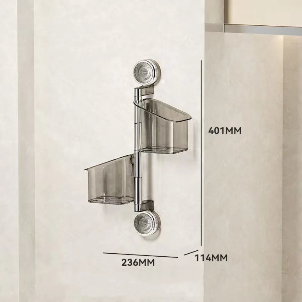 🧼 Wall-Mounted Rotatable Storage Basket Smart Kitchen & Home