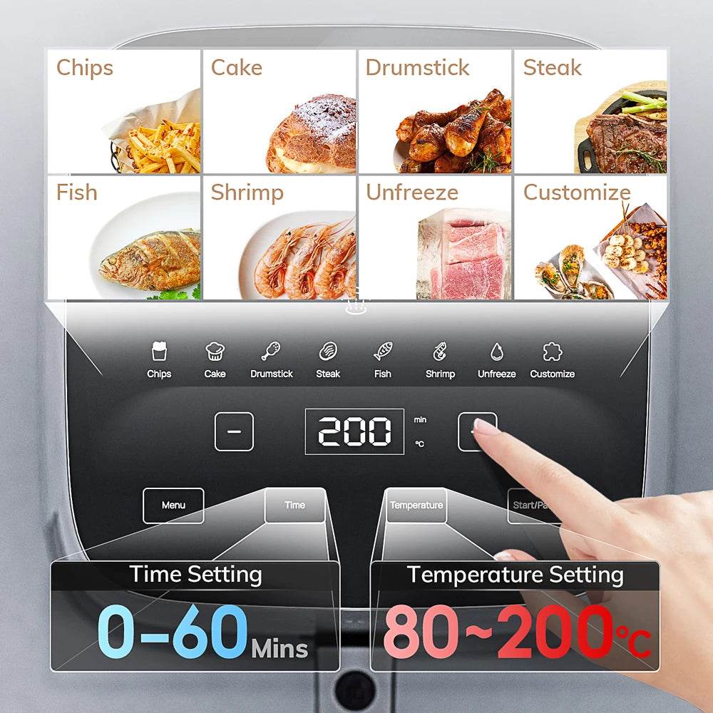 MIUI 5L Electric Air Fryer - SmartPursue™