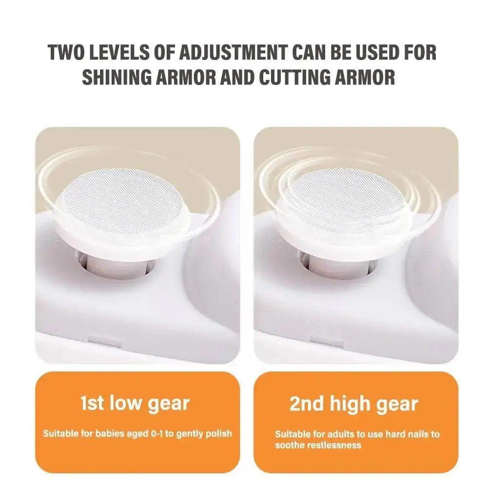 Electric nail trimmer for manicure Nails Cutter Sharpe - SmartPursue™