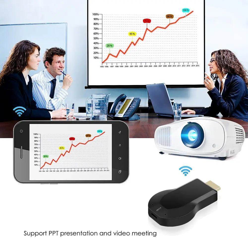 WiFi wireless display adapter Dongle HDMI-compatible - SmartPursue™