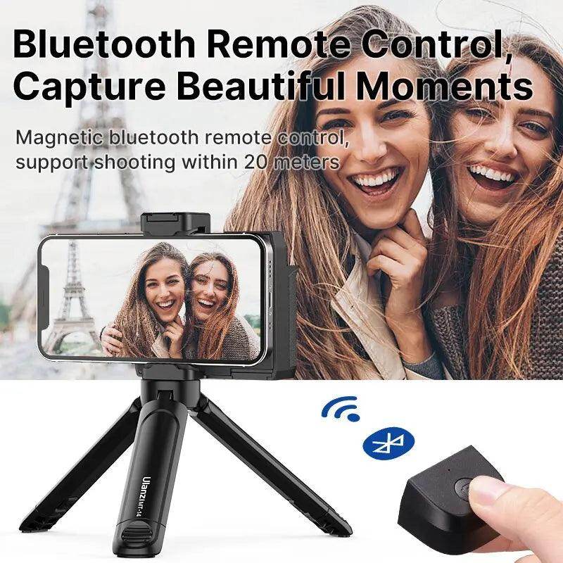 Bluetooth Handheld Selfie Stick Grip Phone Shutter - SmartPursue™