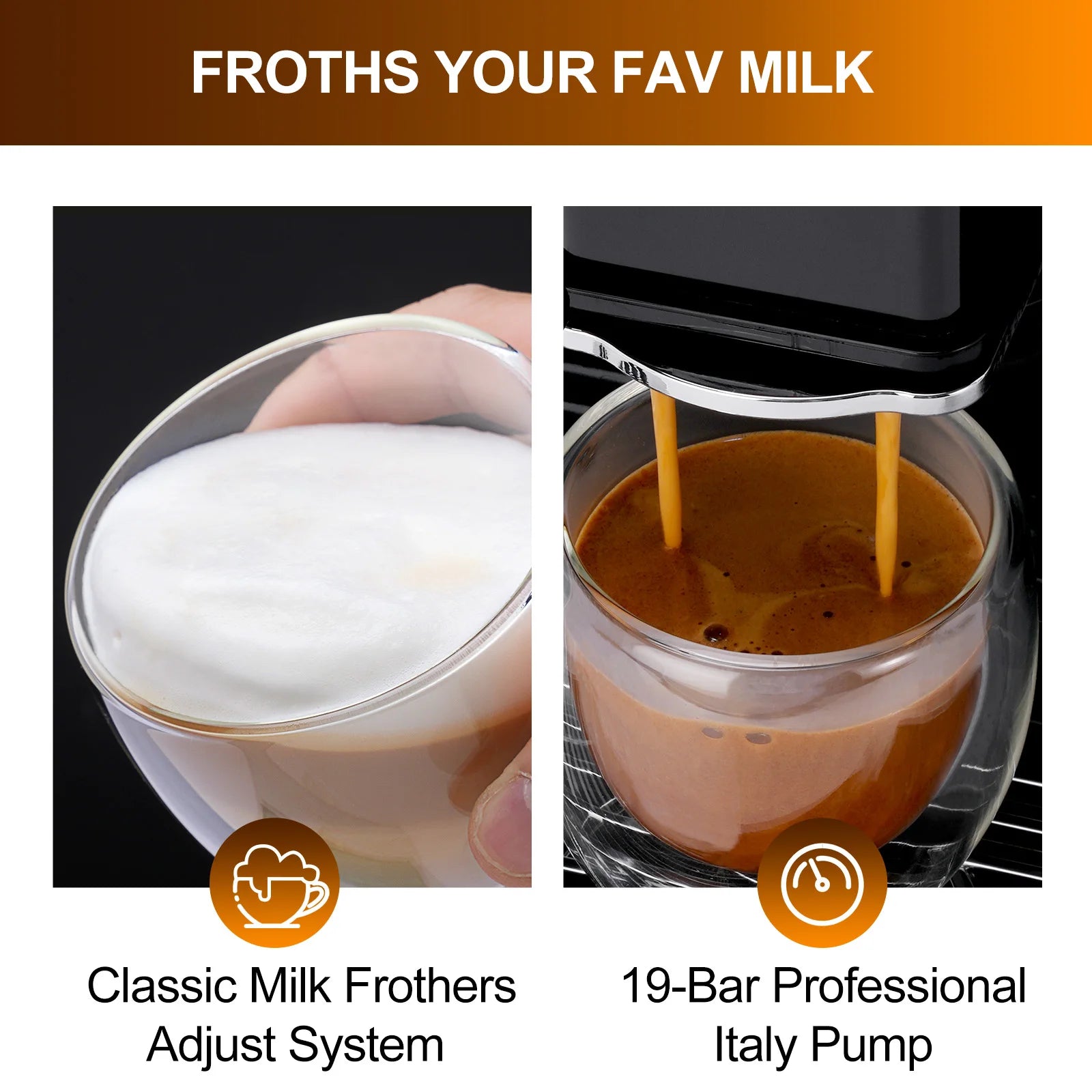 Fully Automatic All-in-One Espresso Coffee Maker - SmartPursue™