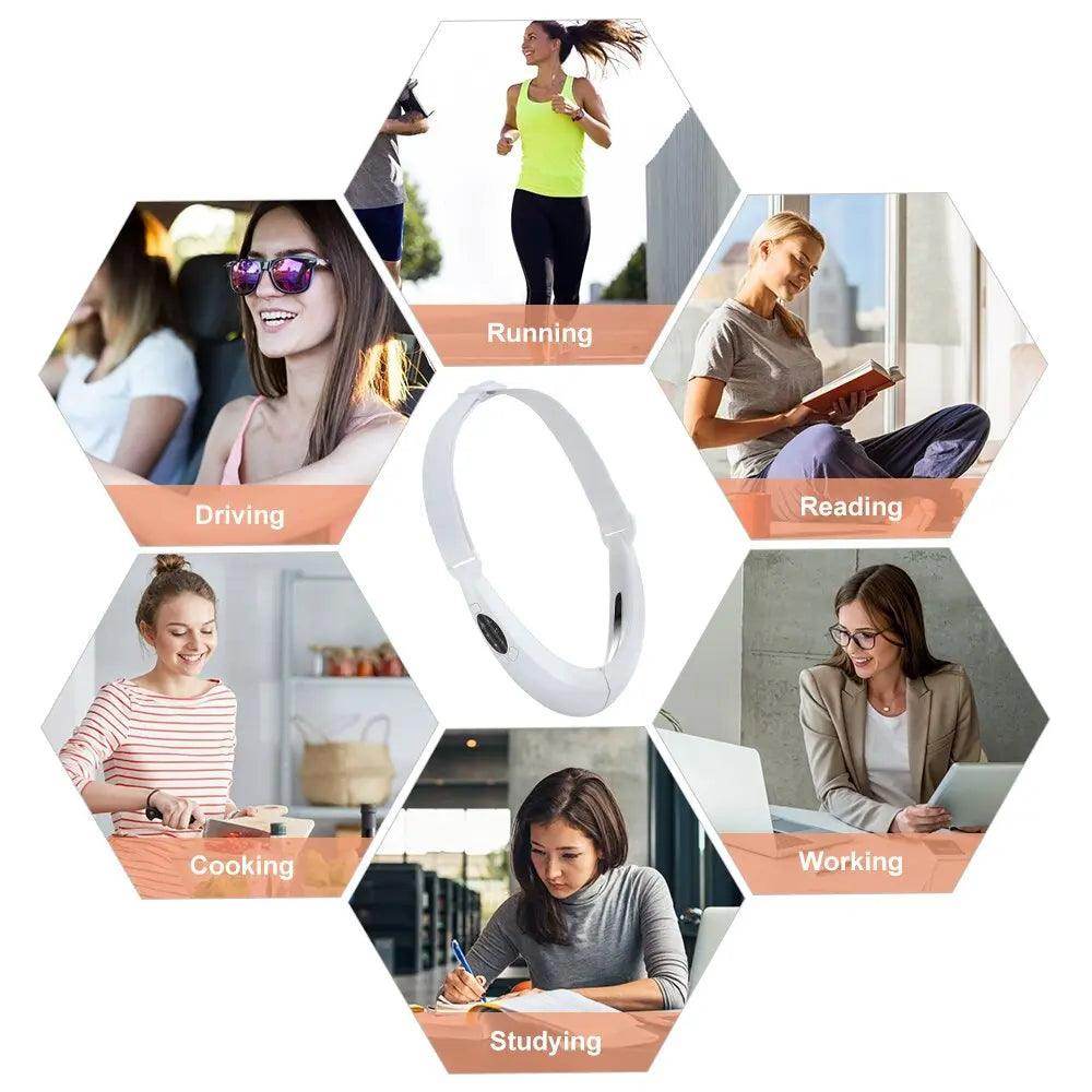 Face Lifter V-Line Up Face Lifting slimming Vibration Massager LED - SmartPursue™
