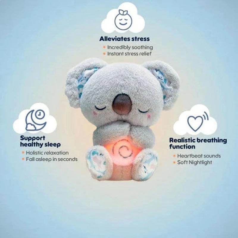 Anxiety Relief sleeping Koala Breathing Plush Toy - SmartPursue™