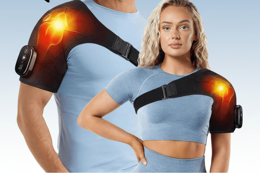 Neck and shoulder massager with heat - SmartPursue™