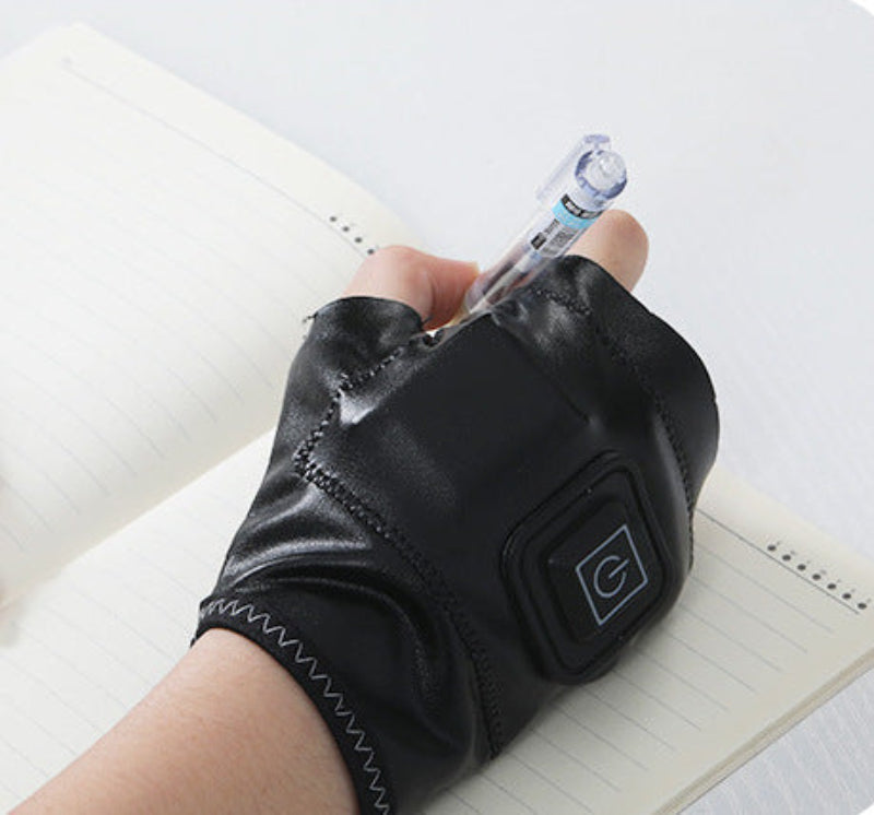 🧤 Smart Heating Gloves – Rechargeable Half-Finger Gloves Travel & Portable Gadgets