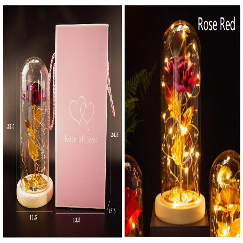 Bouquet Glass Cover Rose | Valentines Gifts for Girlfriend - SmartPursue™