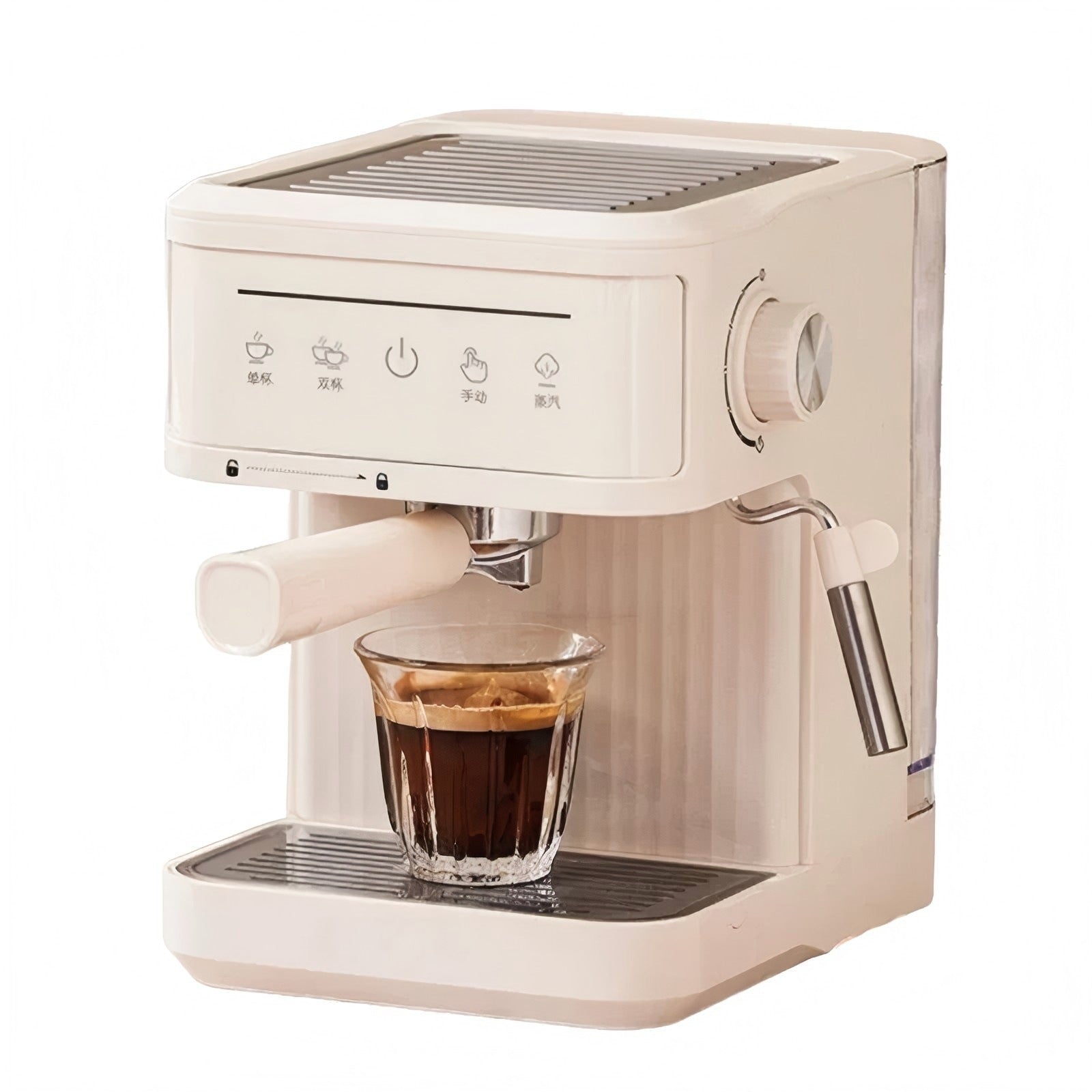 ☕ Semi-Automatic Italian Coffee Machine Smart Kitchen & Home