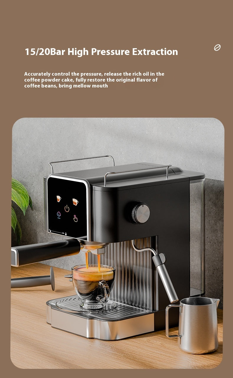 ☕ Italian Coffee Machine – High-Pressure Espresso Maker Smart Kitchen & Home