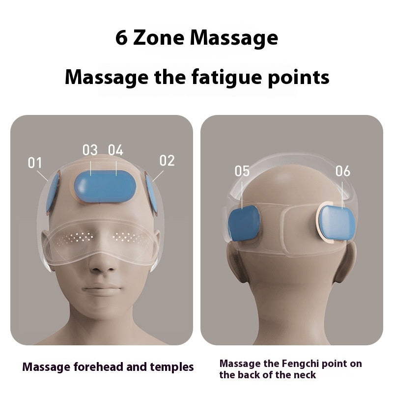 Head & Eye Airbag Massage Instrument – Sleep Aid & Relaxation Tool CJ