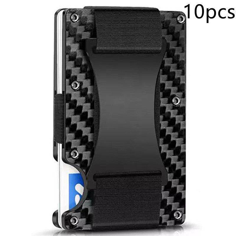 Carbon Fiber Wallet - RFID Blocking Metal Card Holder - SmartPursue™