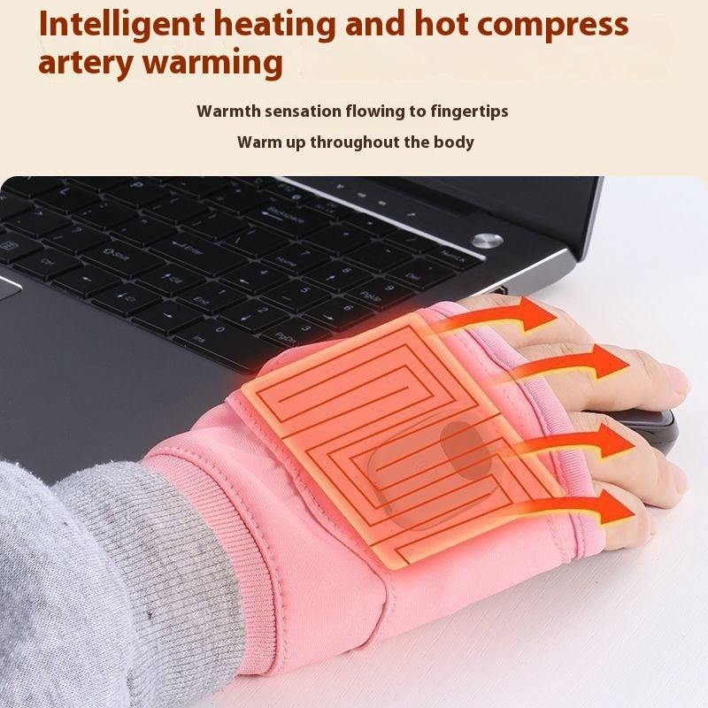 🧤 Electric Heating Winter Gloves – USB Rechargeable Smart Warm Gloves Travel & Portable Gadgets
