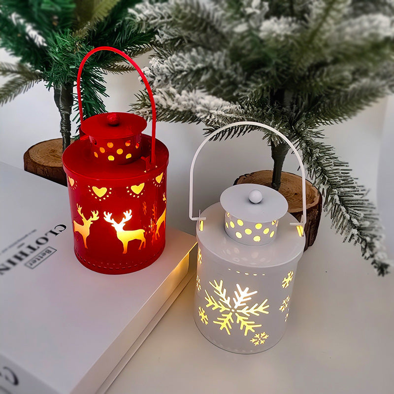 Christmas Candle Lights LED Small Lanterns Wind Lights CJ