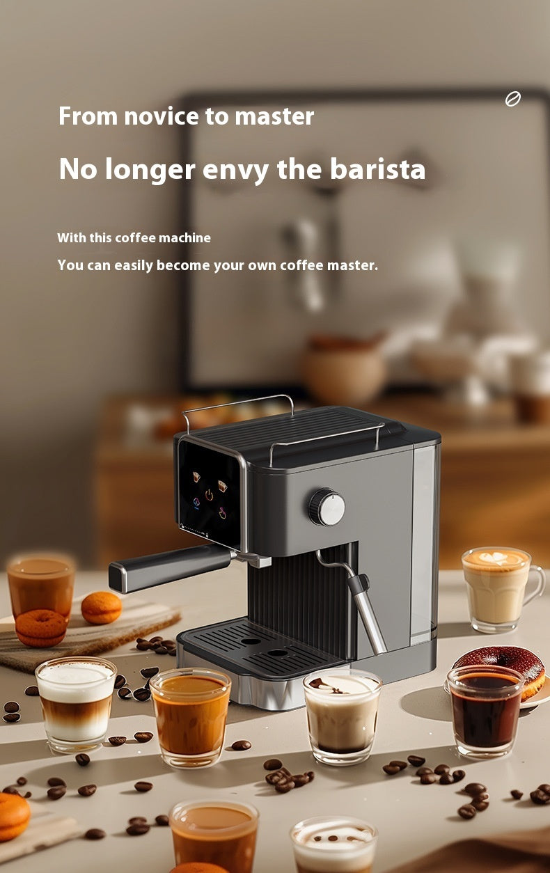 ☕ Italian Coffee Machine – High-Pressure Espresso Maker Smart Kitchen & Home