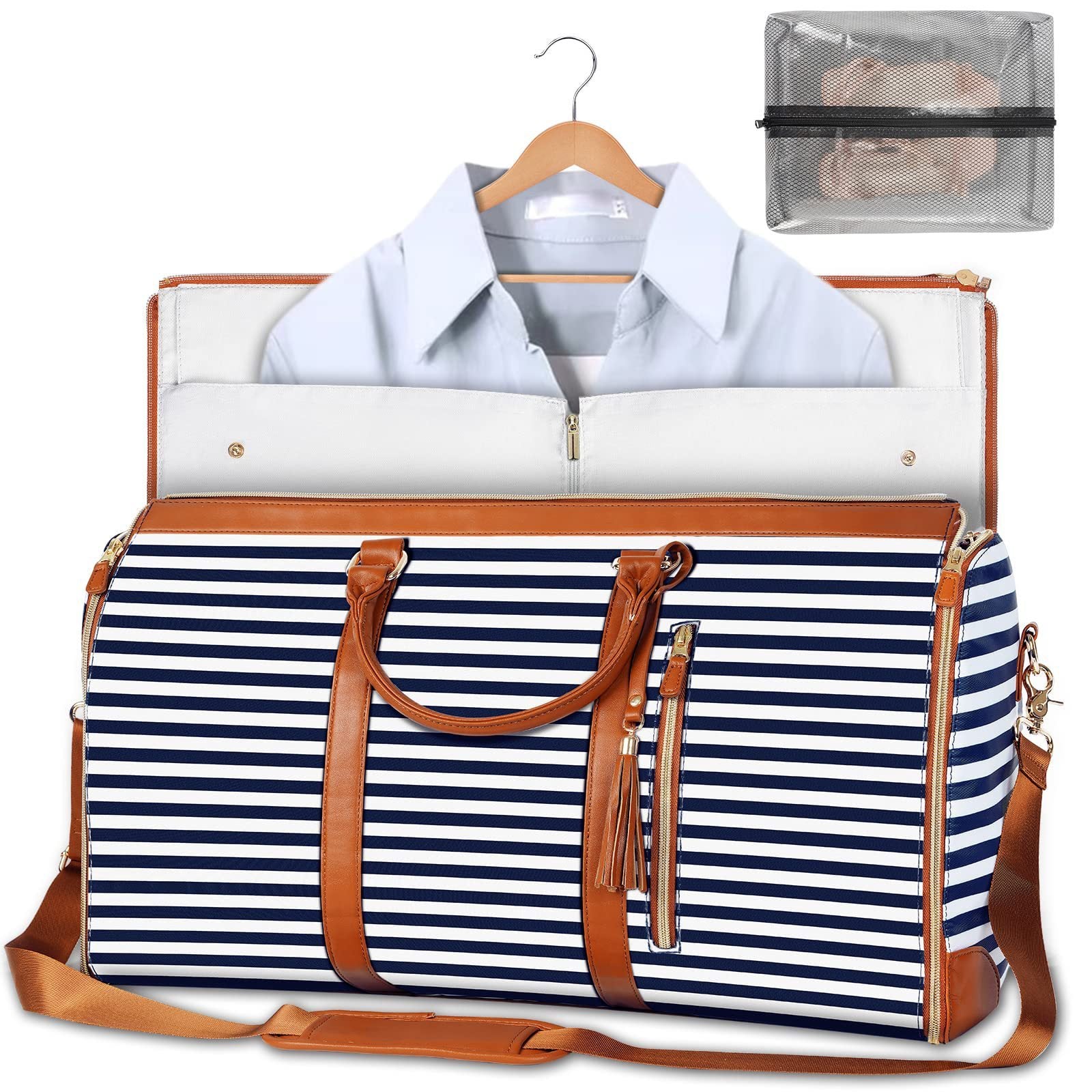 👜 Large Travel Duffle Bag – Waterproof Folding Suit & Clothes Tote CJ