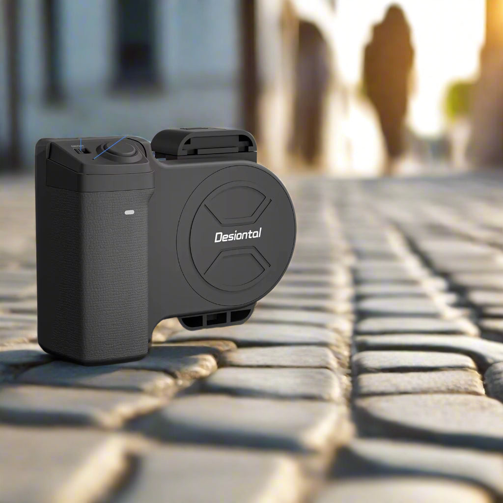 Bluetooth Handheld Selfie Stick Grip Phone Shutter