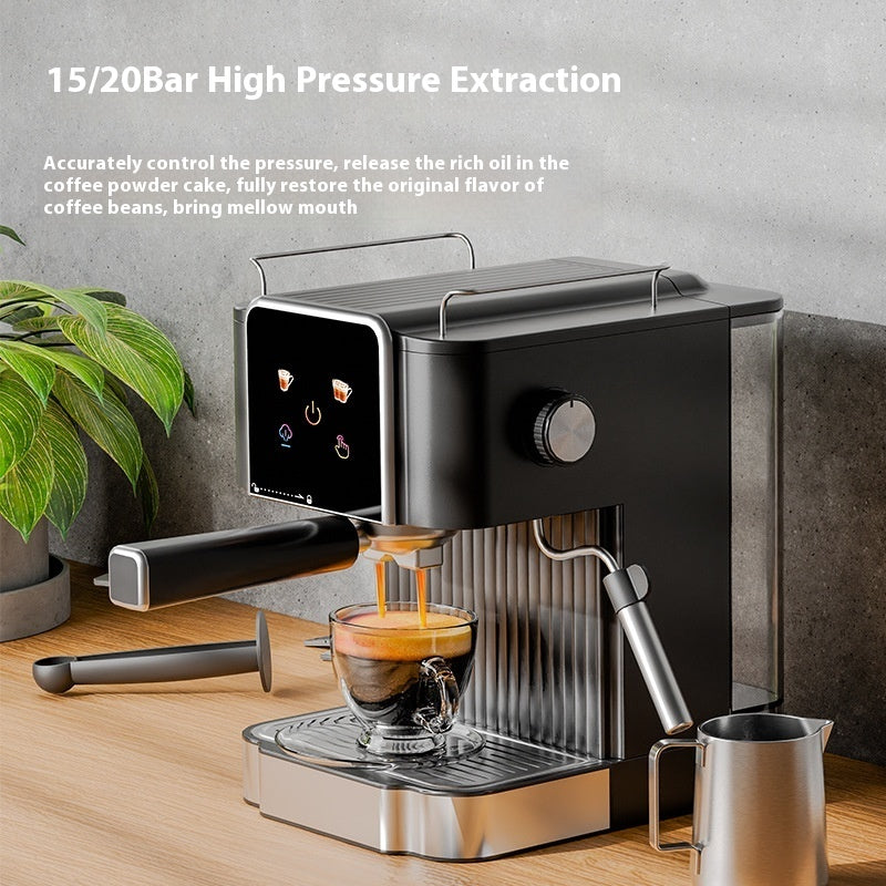 ☕ Italian Coffee Machine – High-Pressure Espresso Maker Smart Kitchen & Home