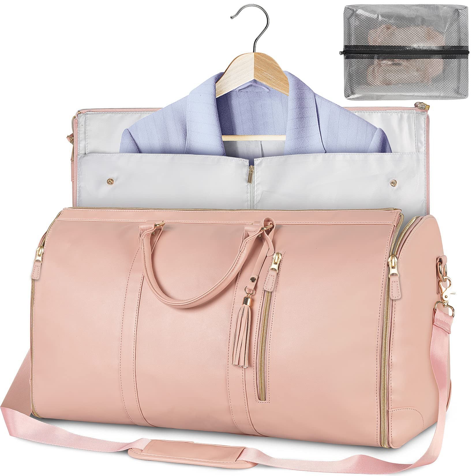 👜 Large Travel Duffle Bag – Waterproof Folding Suit & Clothes Tote CJ