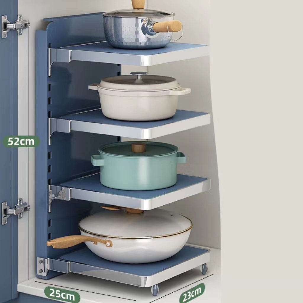 Multi-Layer Under Sink Kitchen Pot Rack - SmartPursue™