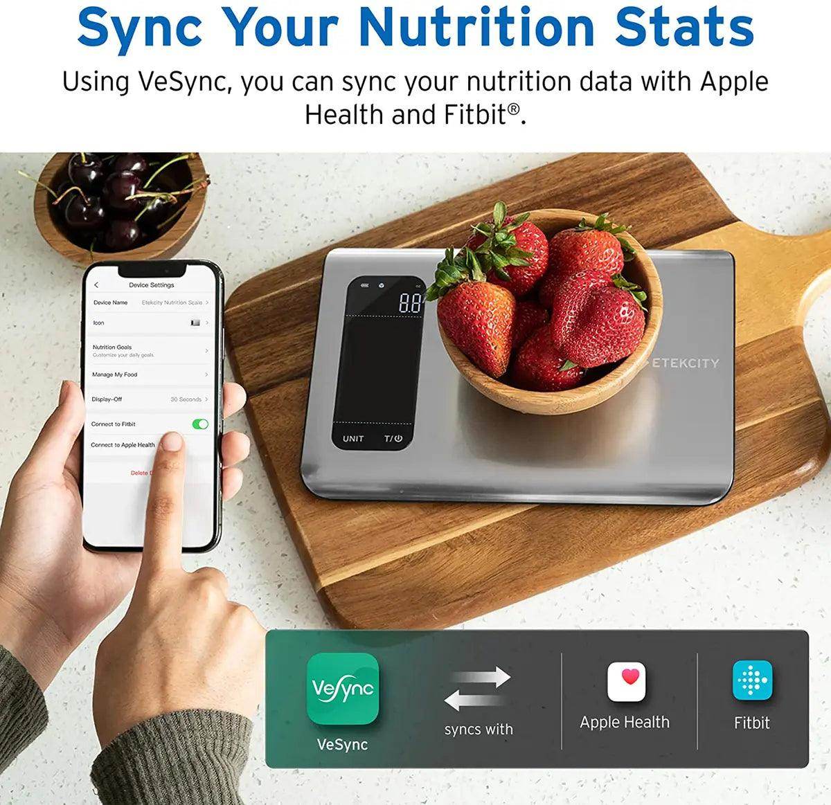 Food Scale Smart Nutrition Scale - Limited Stock – Ships in 24H - SmartPursue™
