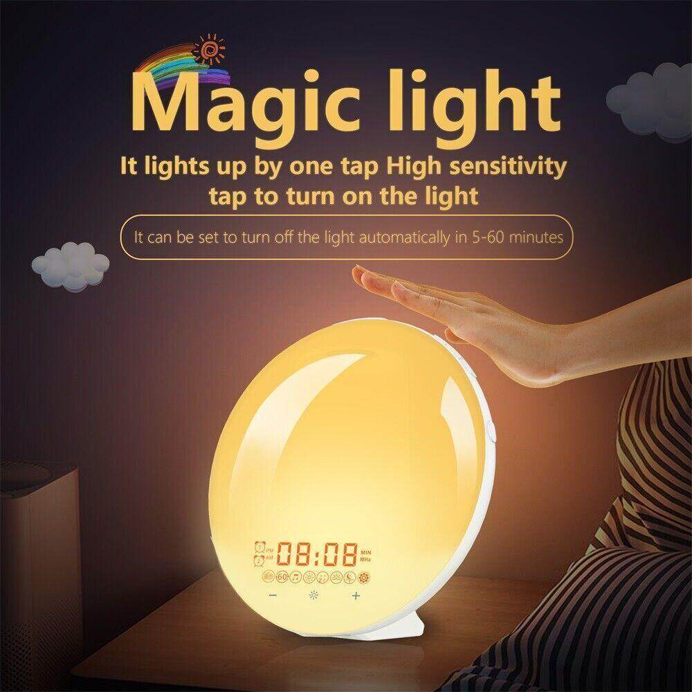 Wake Up Sunrise Simulation Alarm Clock - SmartPursue™